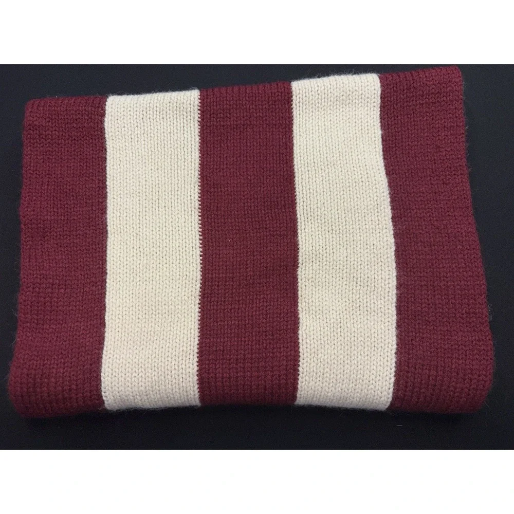 American Flag Infinity Scarf Unisex One Size Knit Stars & Stripes Winter 24